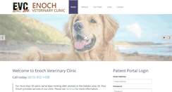Desktop Screenshot of enochvetclinic.com